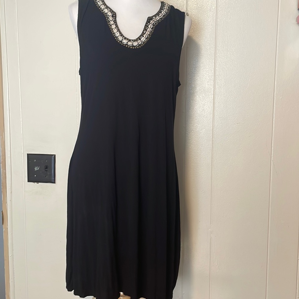 Zen-knits navy dress large